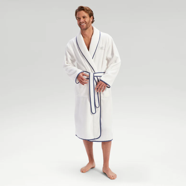 Boundary-Robe_Model-Front_Blue