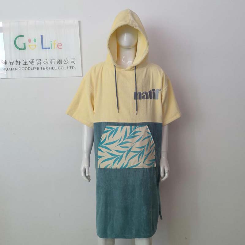 Hooded Beach Towel Poncho