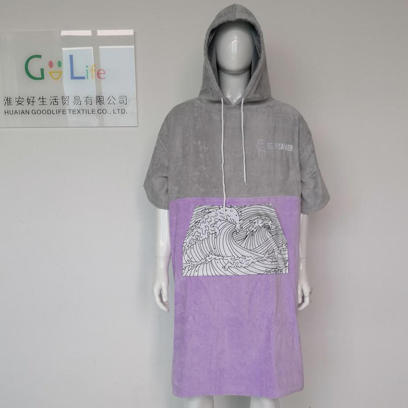 Towel Hooded Poncho